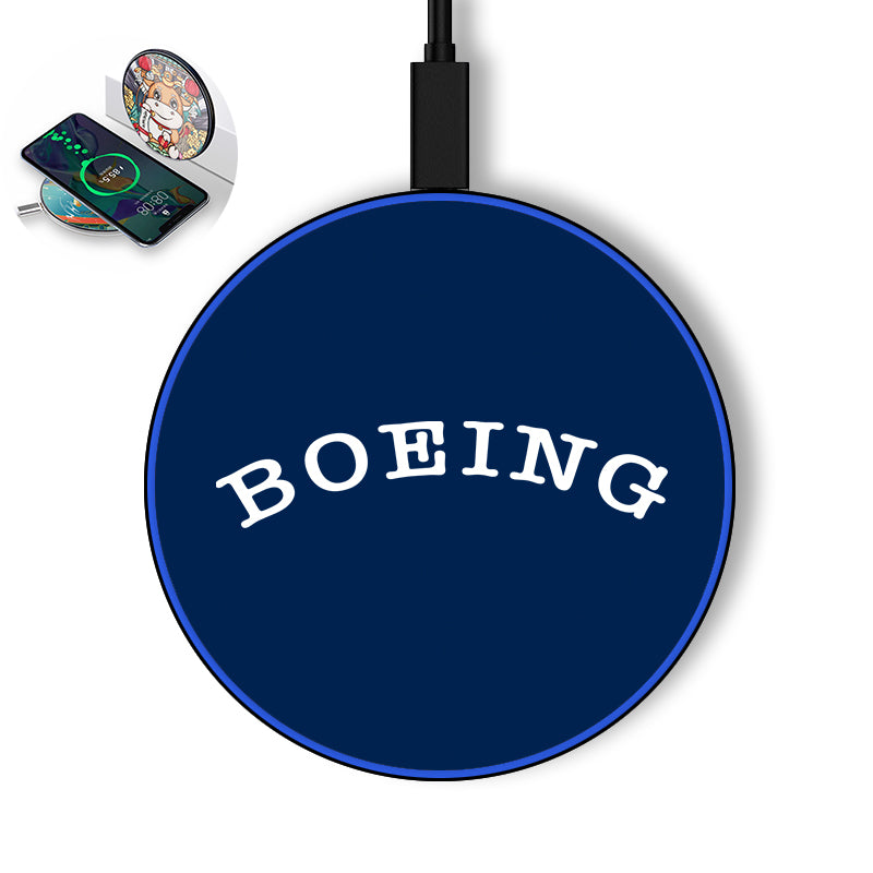 Special BOEING Text Designed Wireless Chargers