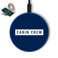 Thumbnail for Cabin Crew Text Designed Wireless Chargers