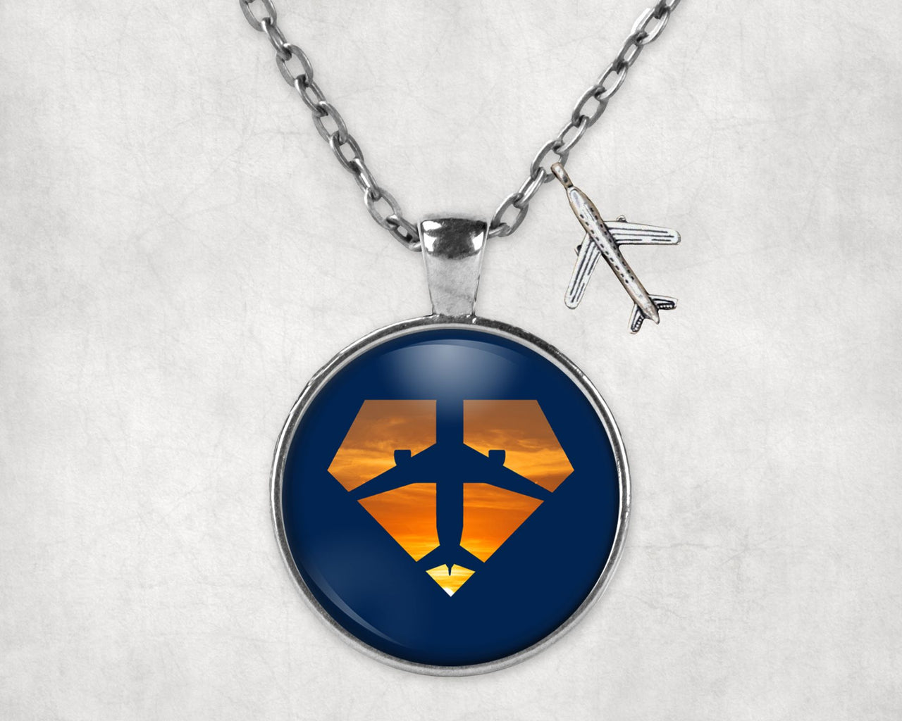 Supermen of The Skies (Sunset) Designed Necklaces