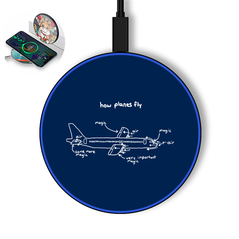 How Planes Fly Designed Wireless Chargers