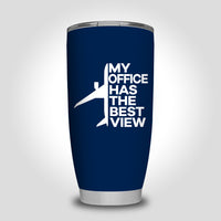 Thumbnail for My Office Has The Best View Designed Tumbler Travel Mugs