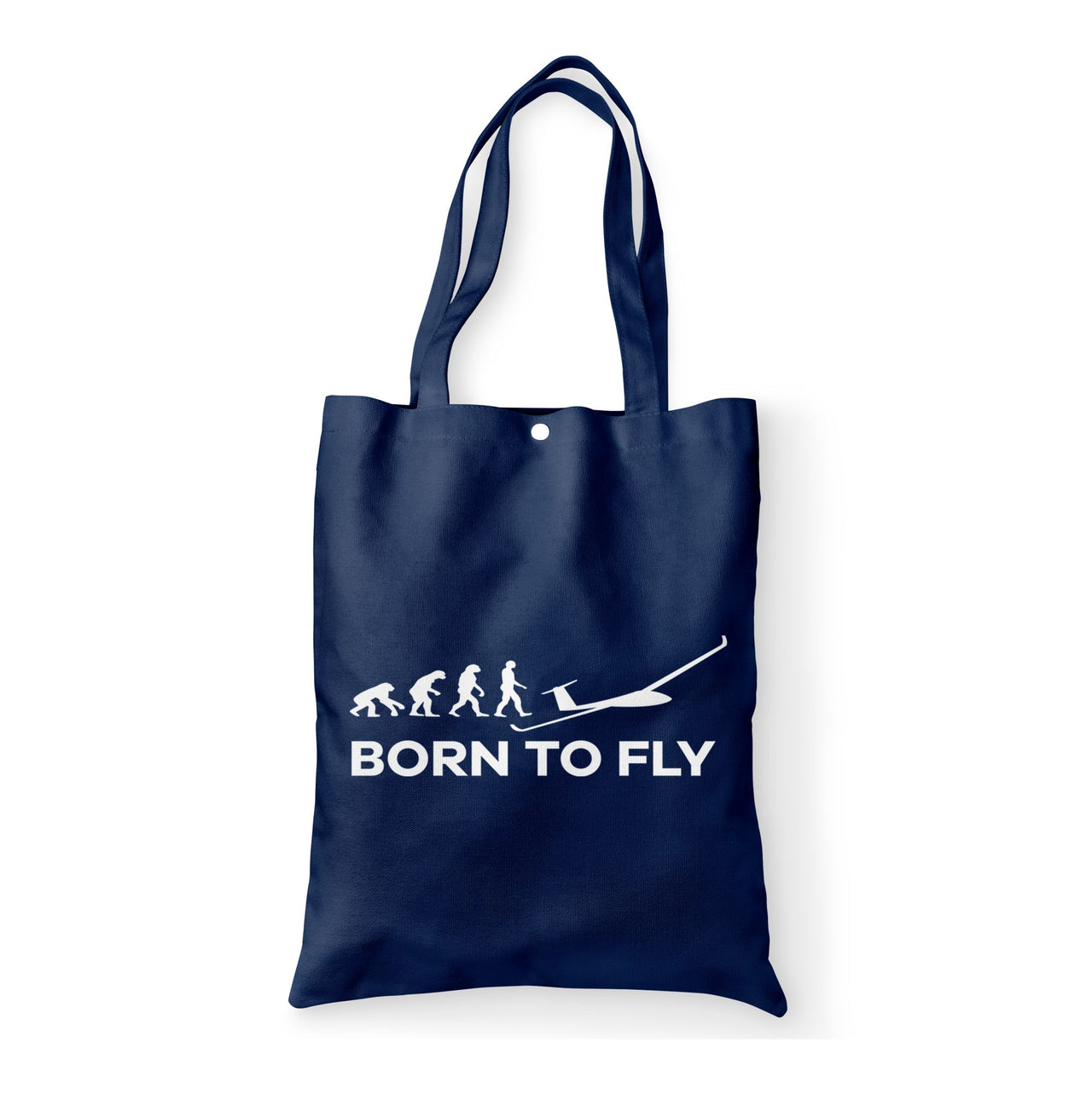 Born To Fly Glider Designed Tote Bags