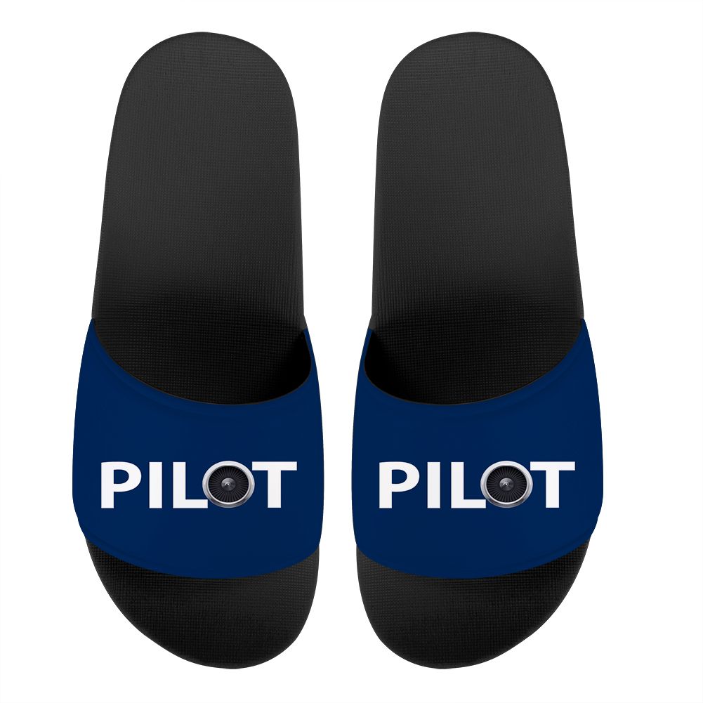 Pilot & Jet Engine Designed Sport Slippers