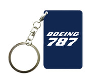 Thumbnail for Boeing 787 & Text Designed Key Chains