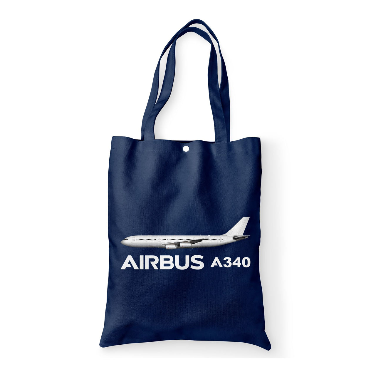 The Airbus A340 Designed Tote Bags