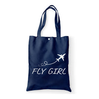 Thumbnail for Just Fly It & Fly Girl Designed Tote Bags