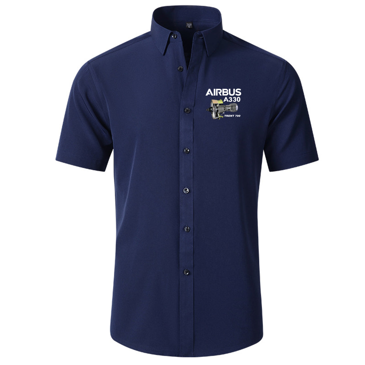 Airbus A330 & Trent 700 Engine Designed Short Sleeve Shirts