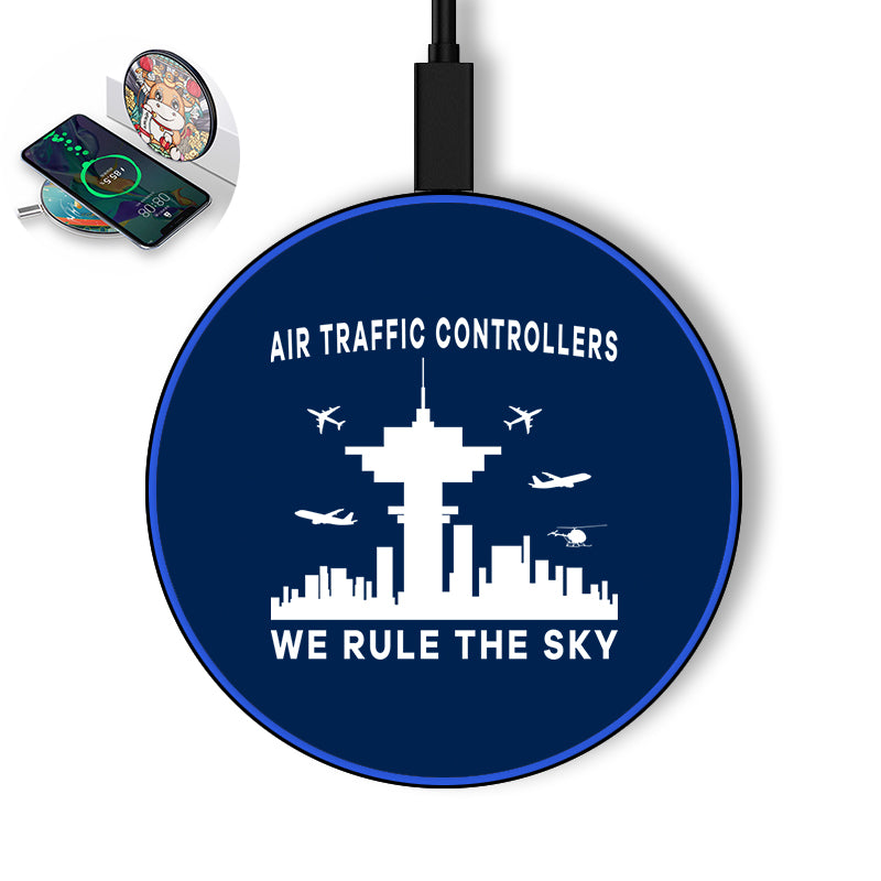 Air Traffic Controllers - We Rule The Sky Designed Wireless Chargers