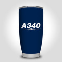 Thumbnail for Super Airbus A340 Designed Tumbler Travel Mugs