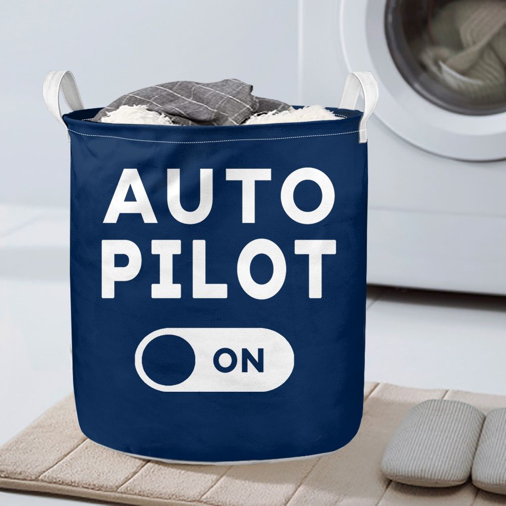 Auto Pilot ON Designed Laundry Baskets