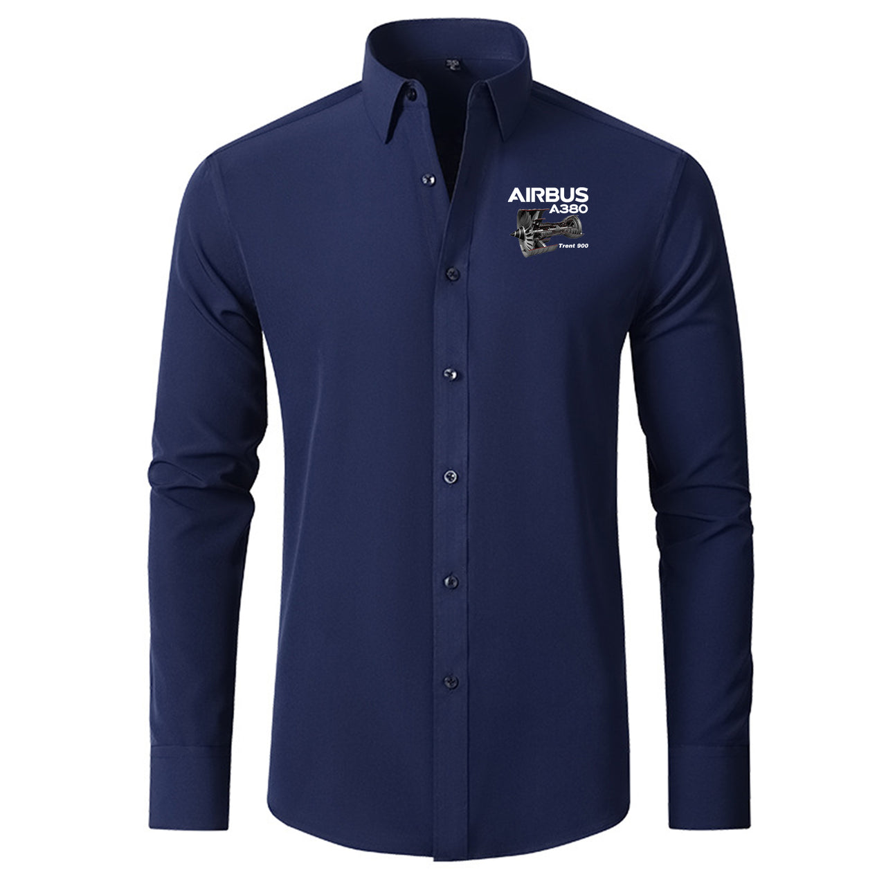 Airbus A380 & Trent 900 Engine Designed Long Sleeve Shirts