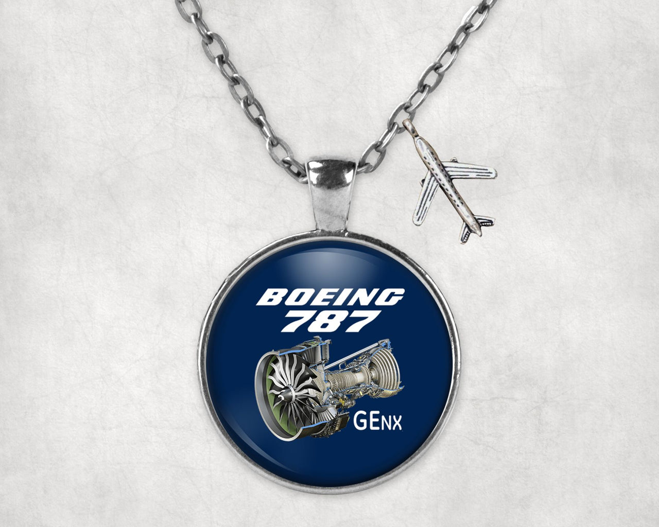 Boeing 787 & GENX Engine Designed Necklaces