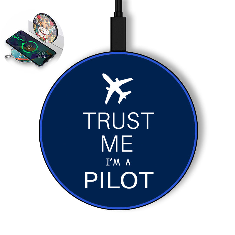 Trust Me I'm a Pilot 2 Designed Wireless Chargers