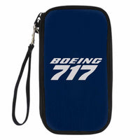 Thumbnail for Boeing 717 & Text Designed Travel Cases & Wallets
