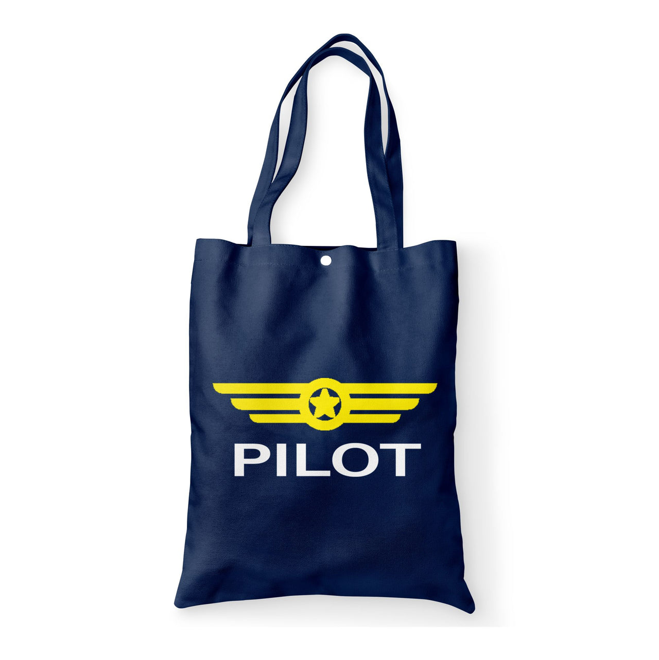 Pilot & Badge Designed Tote Bags
