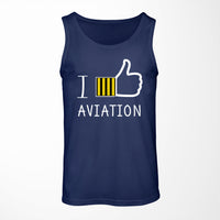 Thumbnail for I Like Aviation Designed Tank Tops