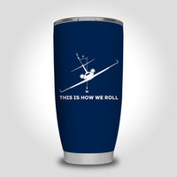 Thumbnail for This is How We Roll Designed Tumbler Travel Mugs