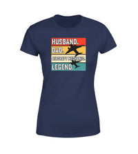 Thumbnail for Husband & Dad & Aircraft Mechanic & Legend Designed Women T-Shirts