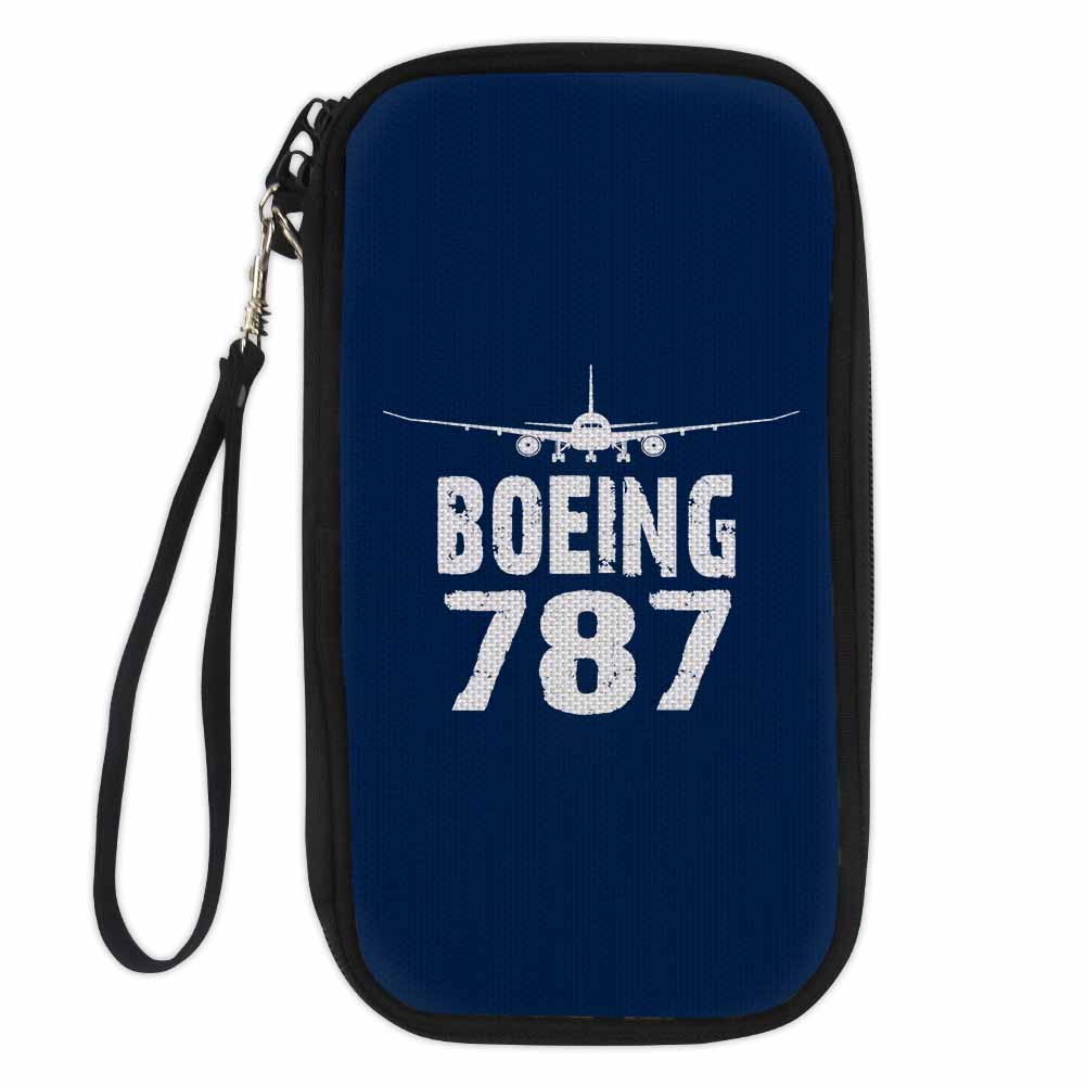Boeing 787 & Plane Designed Travel Cases & Wallets