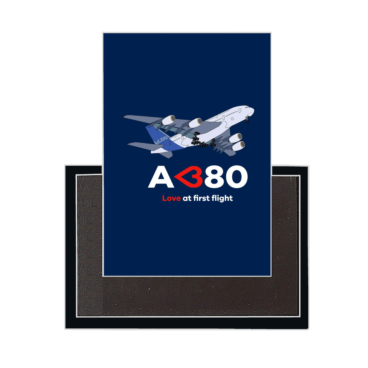 Airbus A380 Love at first flight Designed Magnets