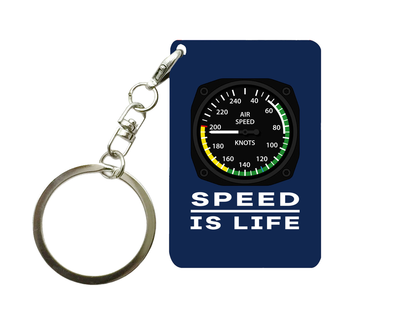Speed Is Life Designed Key Chains