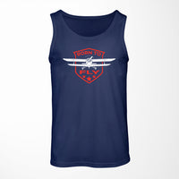 Thumbnail for Super Born To Fly Designed Tank Tops