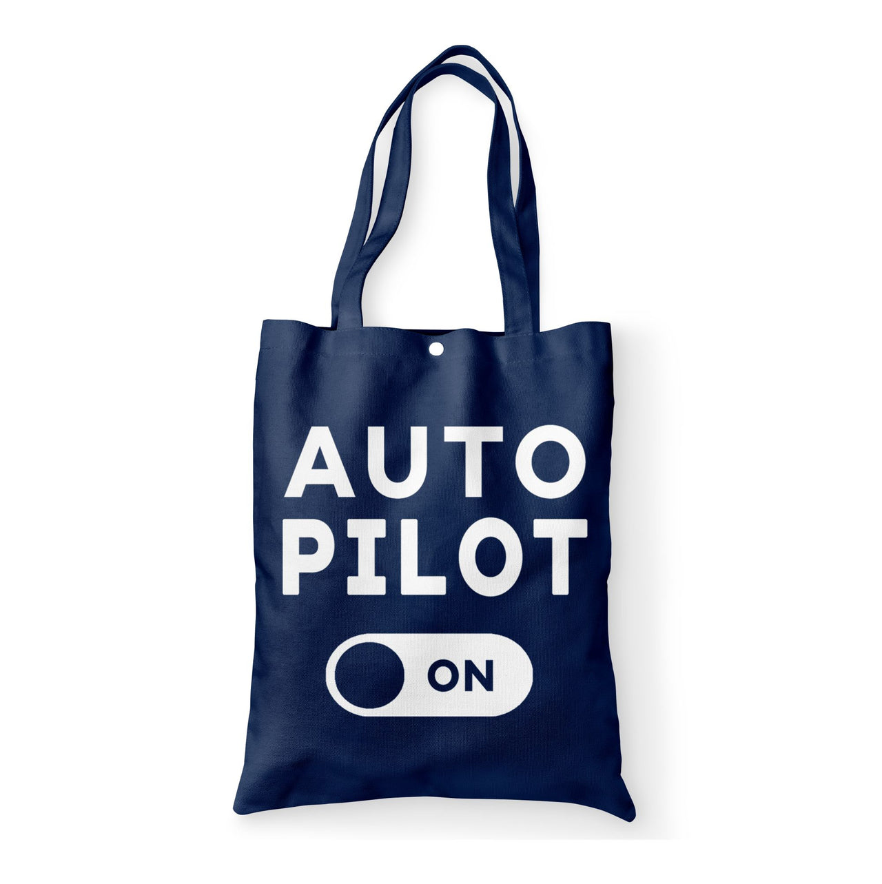 Auto Pilot ON Designed Tote Bags