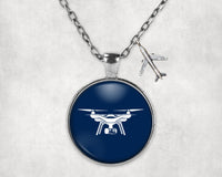 Thumbnail for Drone Silhouette Designed Necklaces