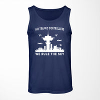 Thumbnail for Air Traffic Controllers - We Rule The Sky Designed Tank Tops