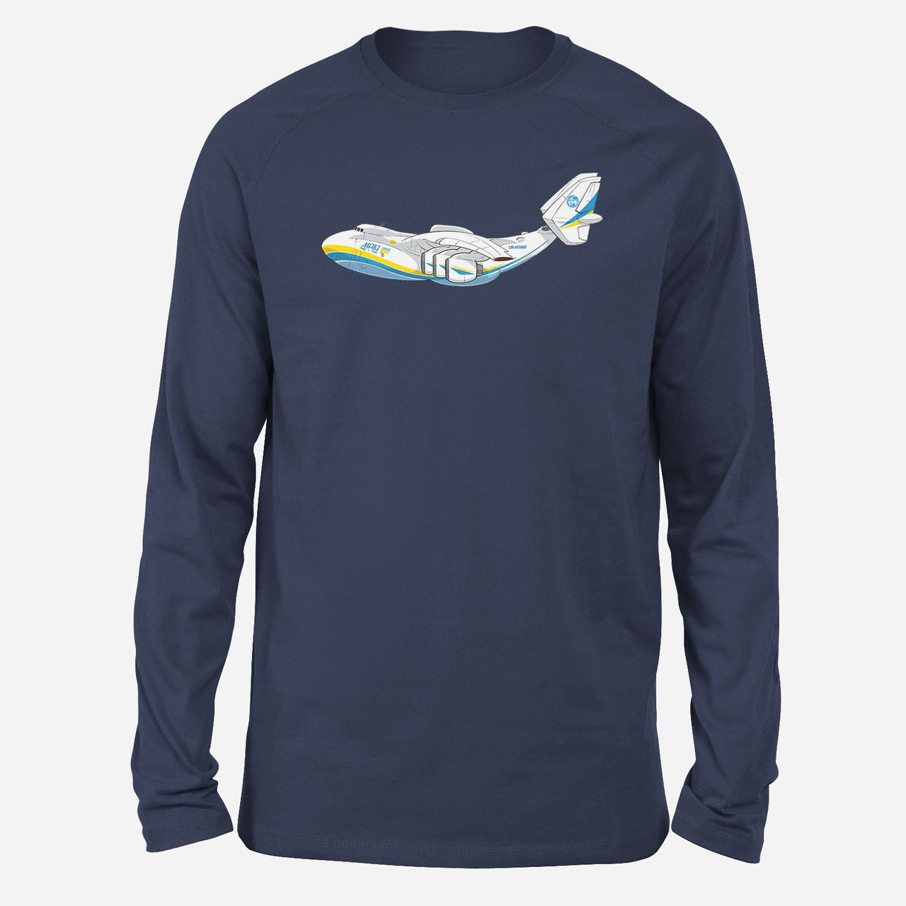 RIP Antonov An-225 Designed Long-Sleeve T-Shirts