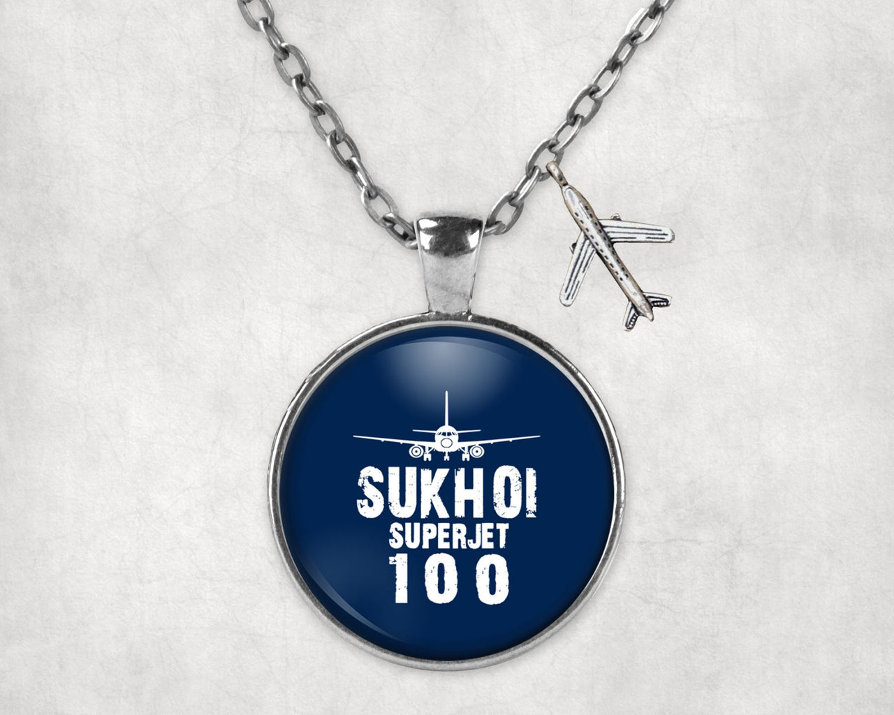 Sukhoi Superjet 100 & Plane Designed Necklaces