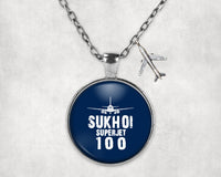 Thumbnail for Sukhoi Superjet 100 & Plane Designed Necklaces