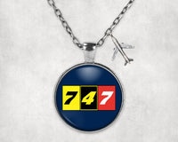 Thumbnail for Flat Colourful 747 Designed Necklaces