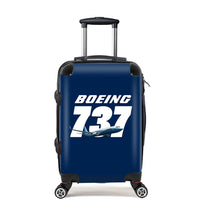 Thumbnail for Super Boeing 737+Text Designed Cabin Size Luggages