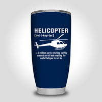 Thumbnail for Helicopter [Noun] Designed Tumbler Travel Mugs