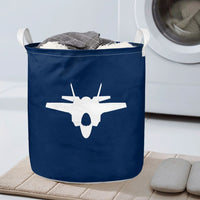 Thumbnail for Lockheed Martin F-35 Lightning II Silhouette Designed Laundry Baskets
