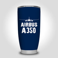 Thumbnail for Airbus A350 & Plane Designed Tumbler Travel Mugs