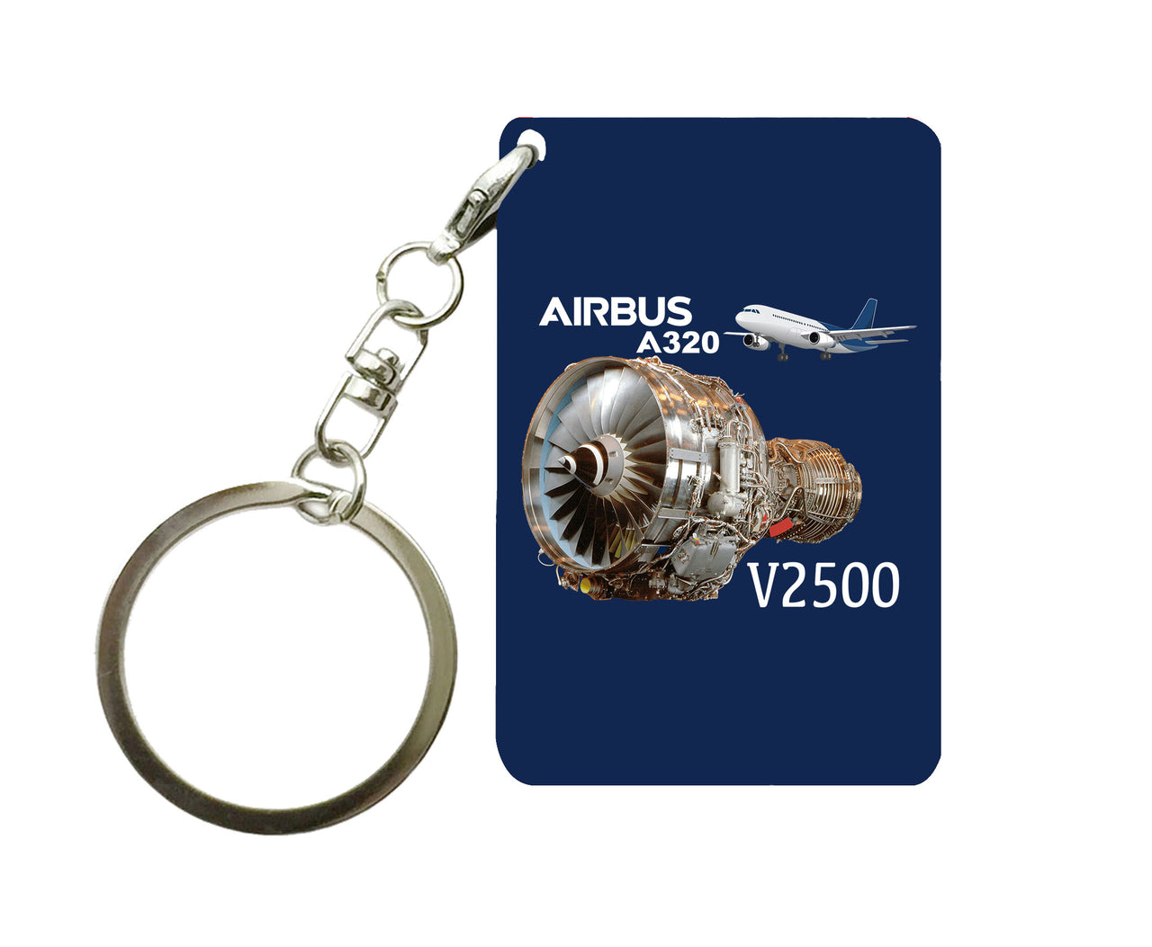 Airbus A320 & V2500 Engine Designed Key Chains