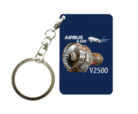 Thumbnail for Airbus A320 & V2500 Engine Designed Key Chains