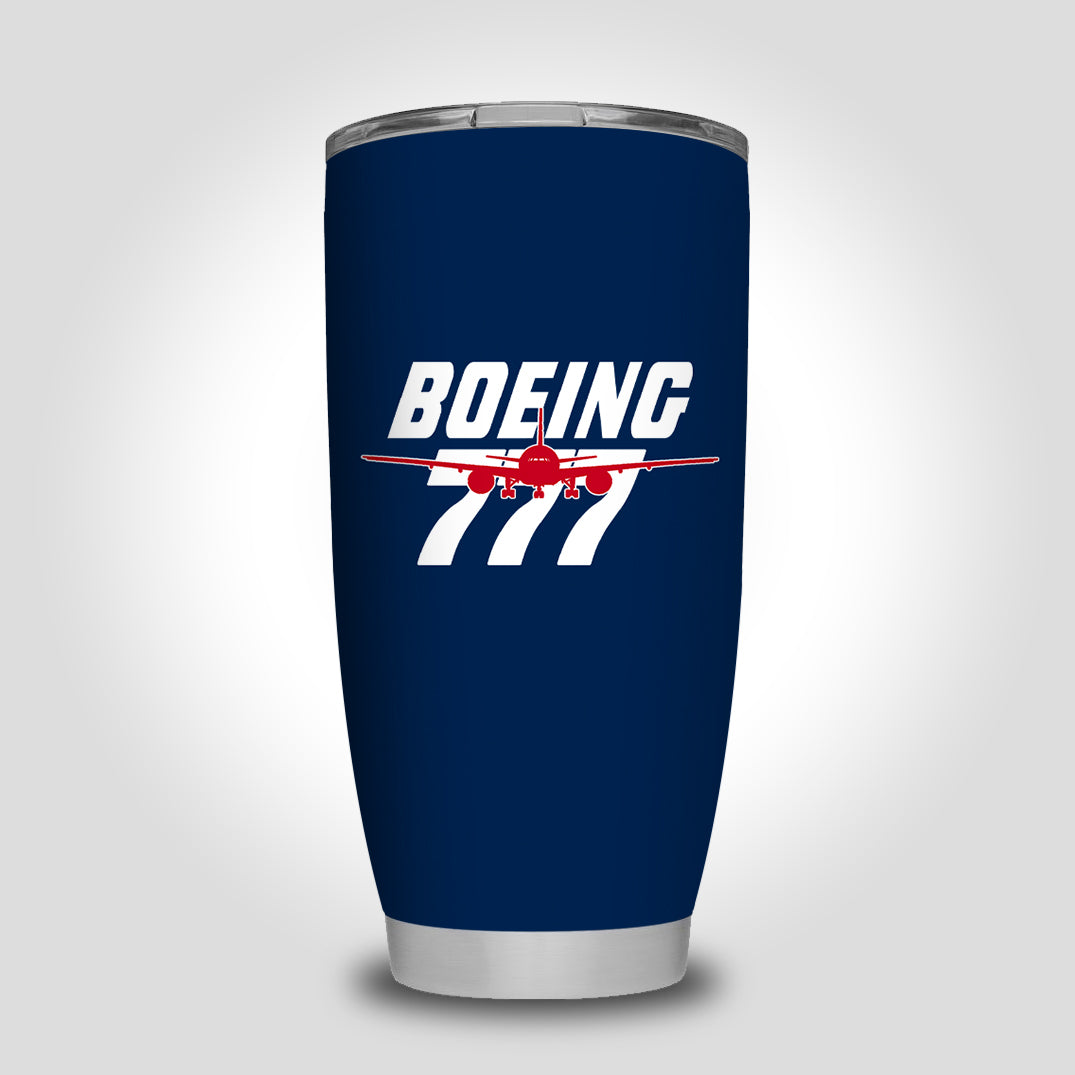 Amazing Boeing 777 Designed Tumbler Travel Mugs
