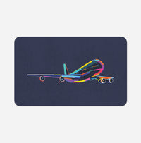 Thumbnail for Multicolor Airplane Designed Bath Mats