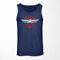Thumbnail for Born To Fly Designed Designed Tank Tops