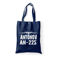 Thumbnail for Antonov AN-225 & Plane Designed Tote Bags