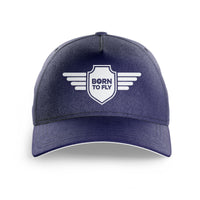 Thumbnail for Born To Fly & Badge Printed Hats
