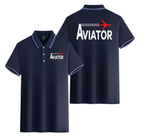 Thumbnail for Aviator Designed Stylish Polo T-Shirts (Double-Side)