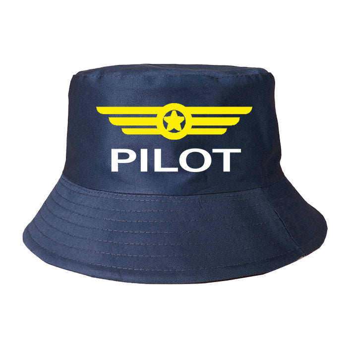 Pilot & Badge Designed Summer & Stylish Hats