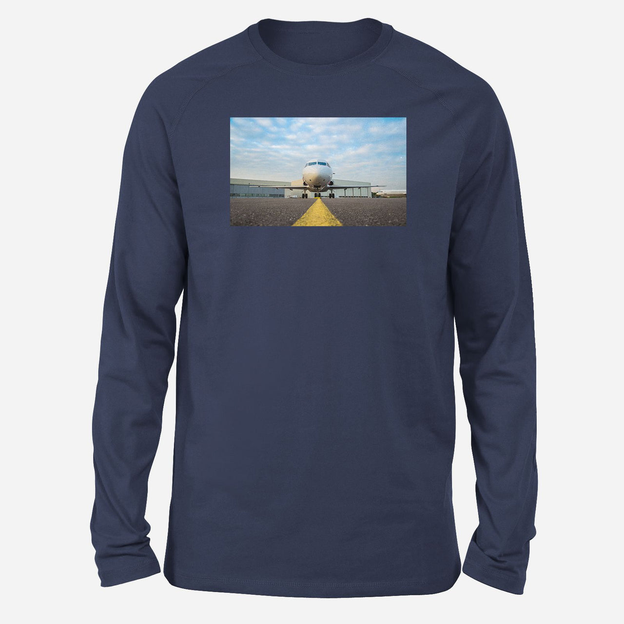 Face to Face with Beautiful Jet Designed Long-Sleeve T-Shirts