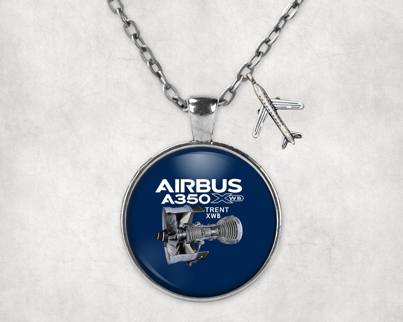 Airbus A350 & Trent Wxb Engine Designed Necklaces