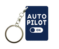 Thumbnail for Auto Pilot ON Designed Key Chains