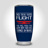 Thumbnail for Once You've Tasted Flight Designed Tumbler Travel Mugs